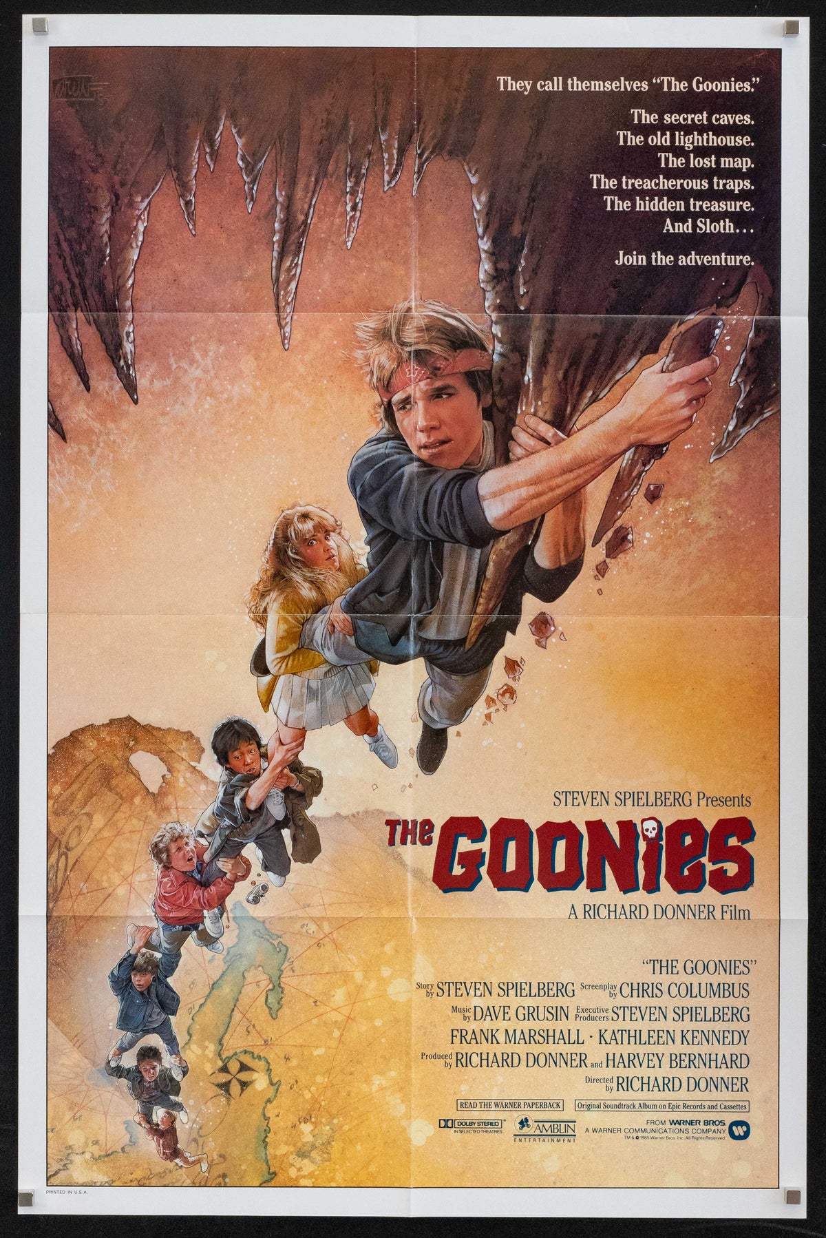 The Goonies Original Vintage Movie Poster