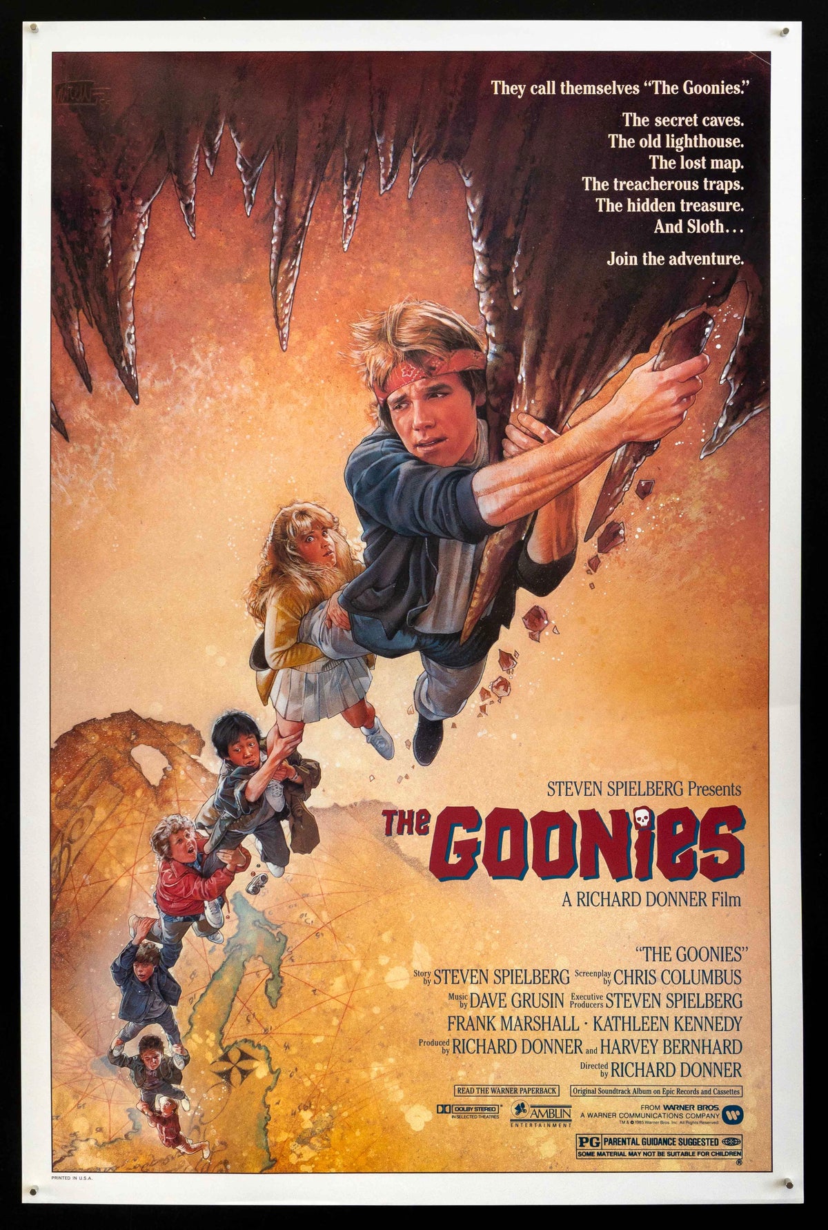 The Goonies Original Vintage Movie Poster