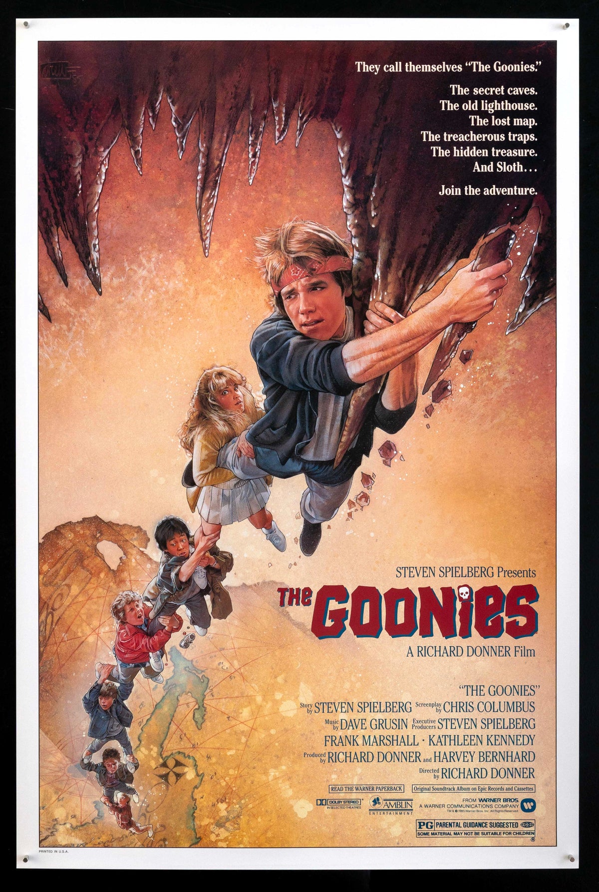 The Goonies Original Vintage Movie Poster