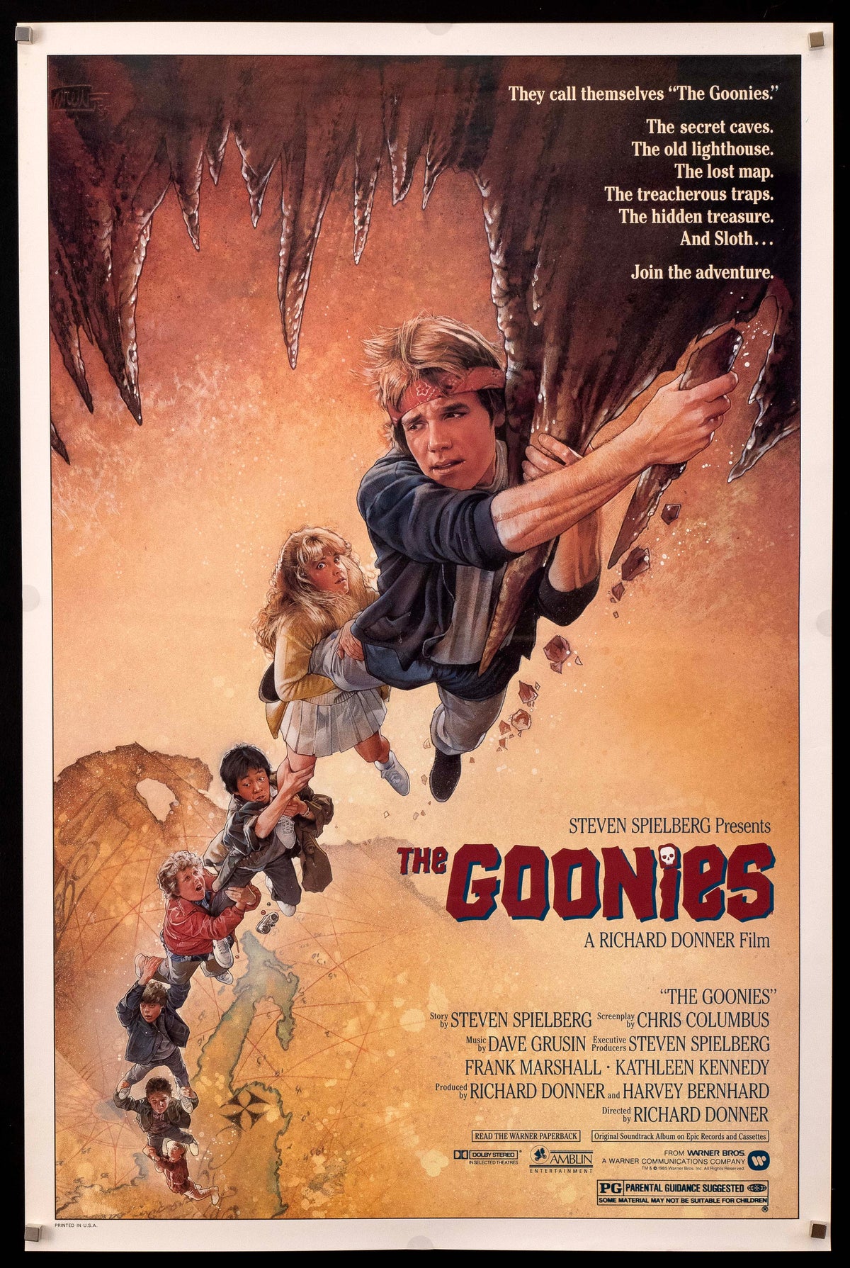 The Goonies Original Vintage Movie Poster