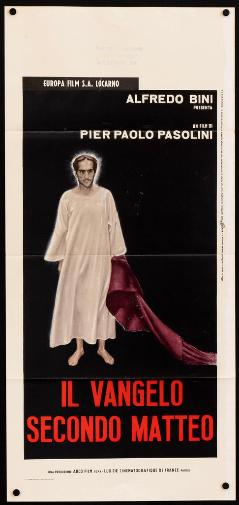 The Gospel According to St Matthew Italian Locandina (13x28) Original Vintage Movie Poster