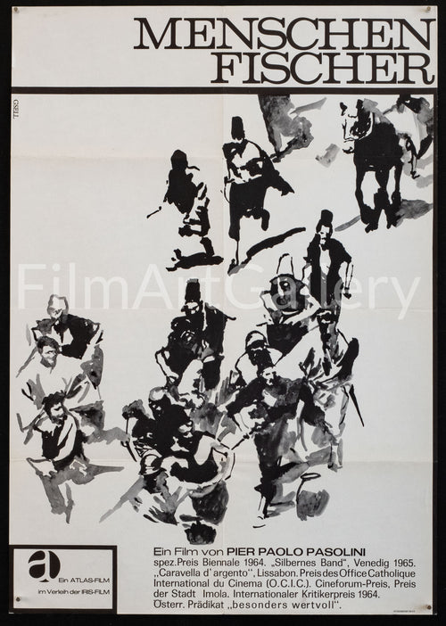 The Gospel According to St Matthew Original Vintage Movie Poster