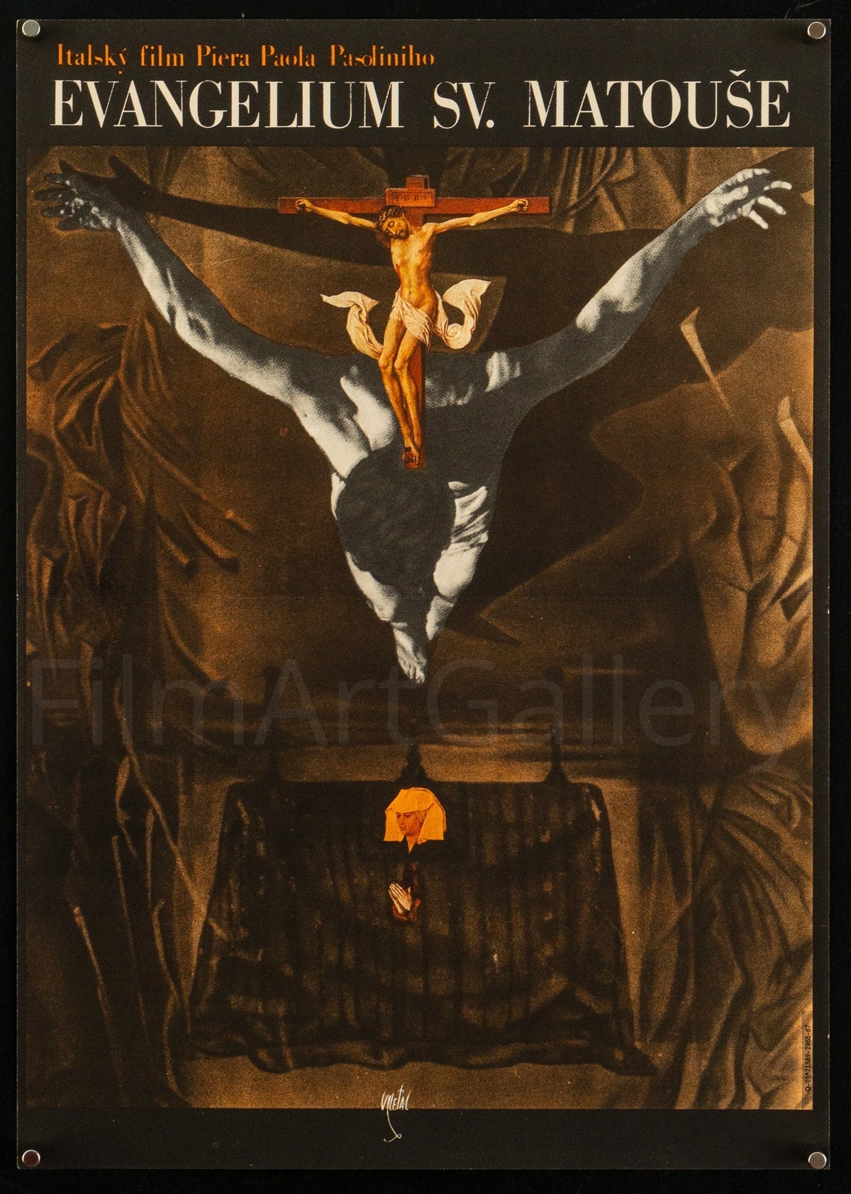 The Gospel According to St Matthew Original Vintage Movie Poster