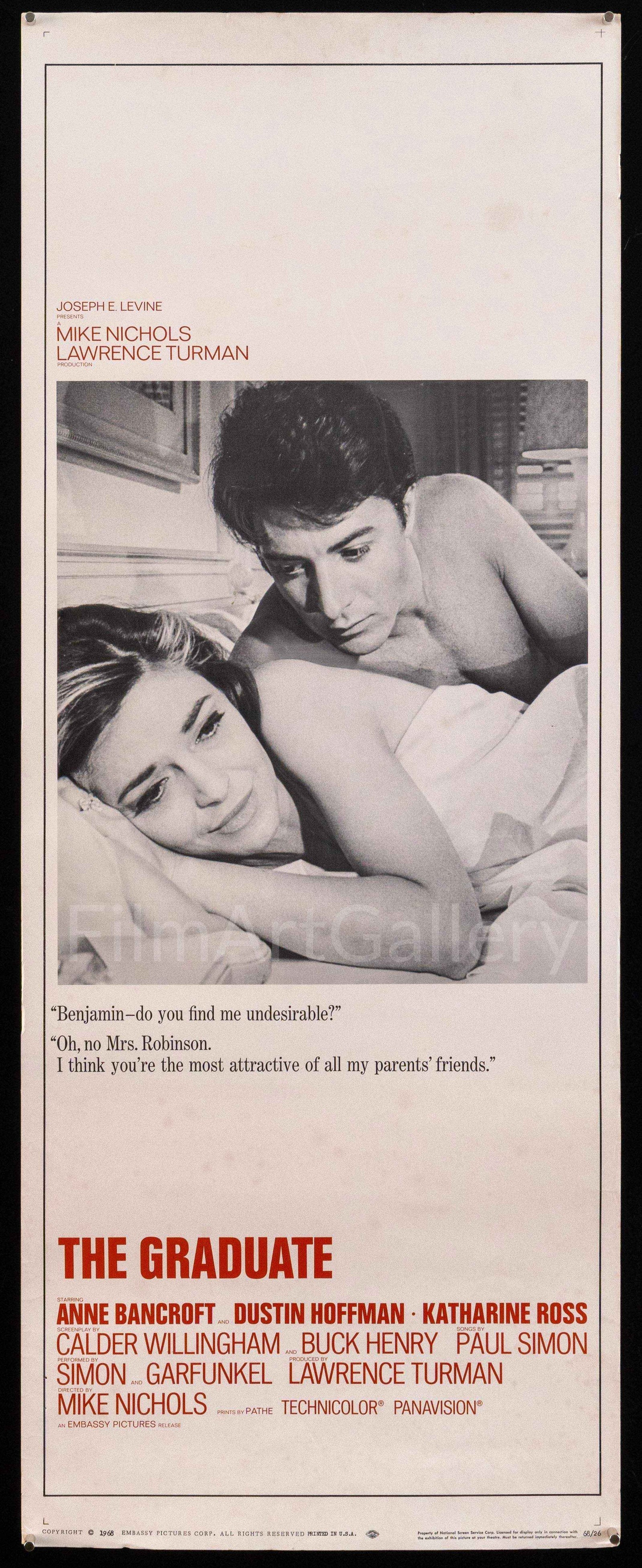 The Graduate Original Vintage Movie Poster