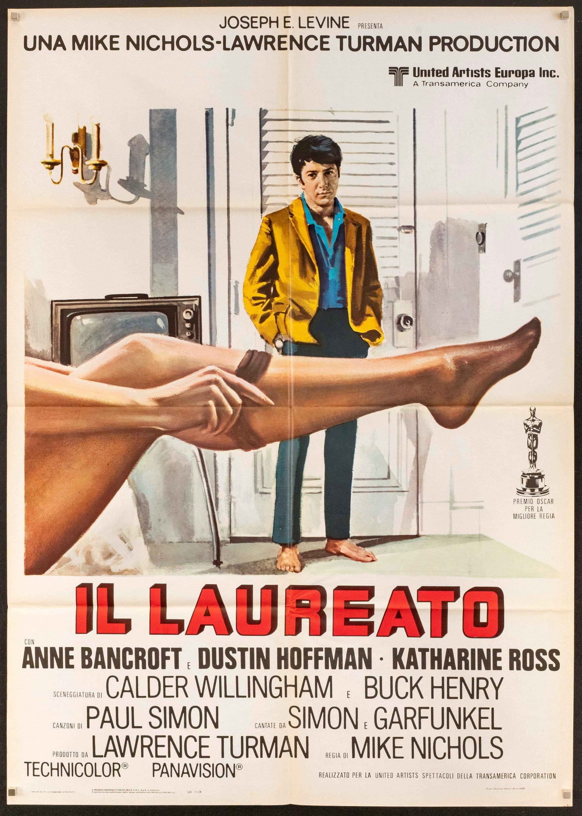 The Graduate Original Vintage Movie Poster