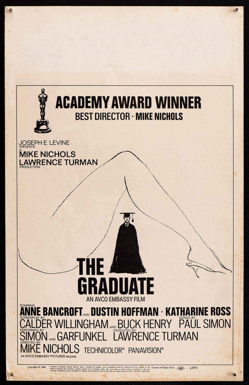 The Graduate Original Vintage Movie Poster