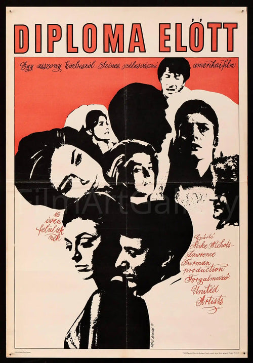 The Graduate Original Vintage Movie Poster