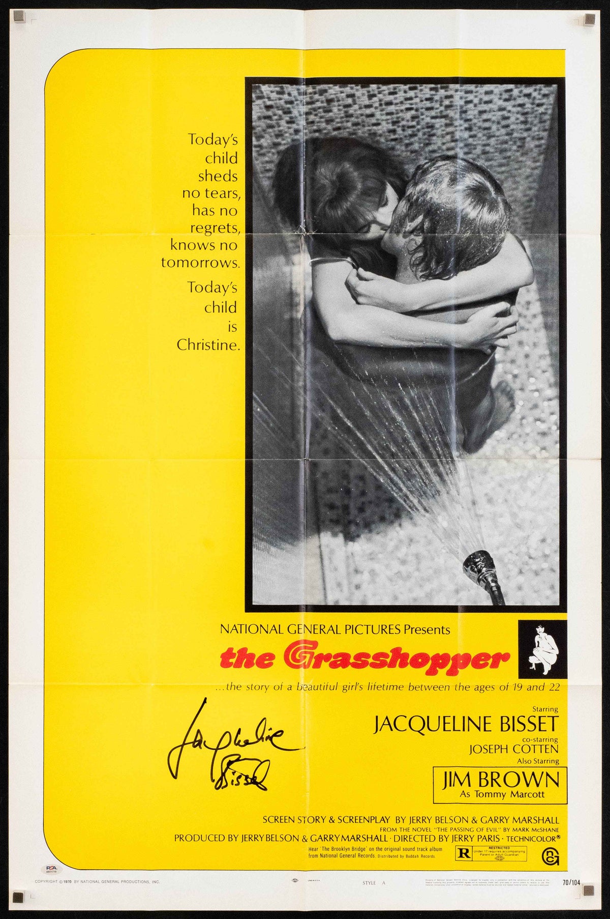 The Grasshopper Original Vintage Movie Poster