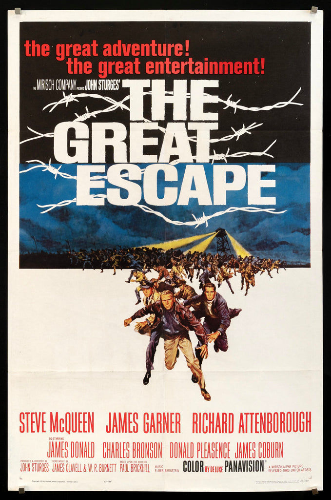 The Great Escape Original Vintage Movie Poster