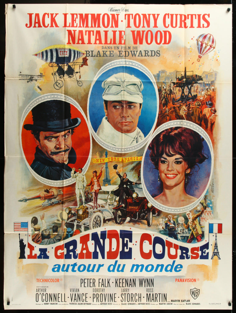 The Great Race French 1 Panel (47x63) Original Vintage Movie Poster