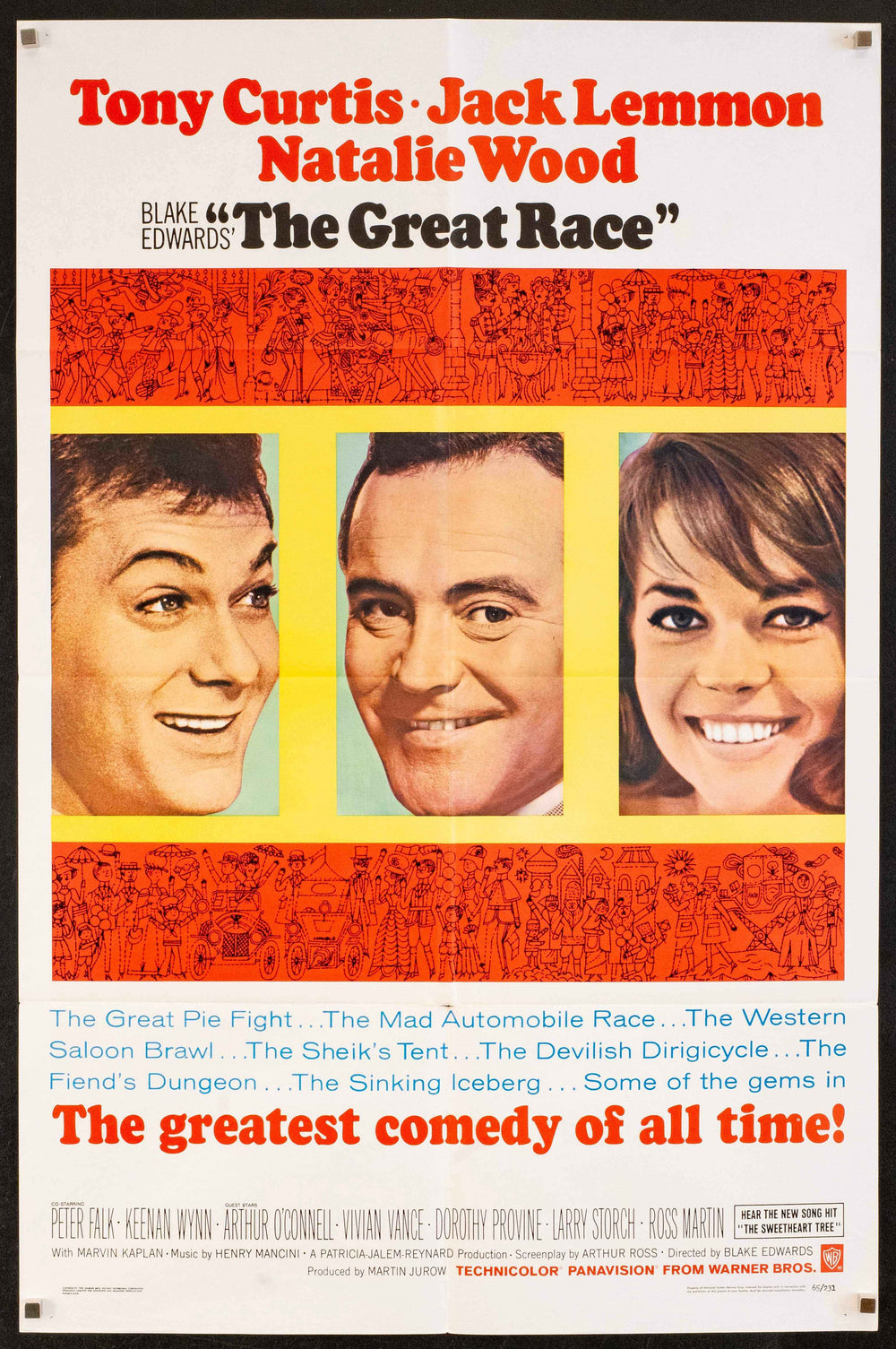 The Great Race Original Vintage Movie Poster