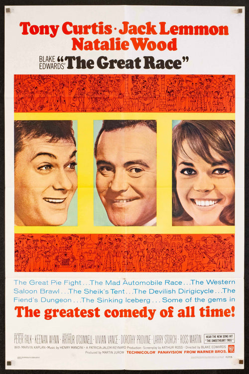 The Great Race Original Vintage Movie Poster