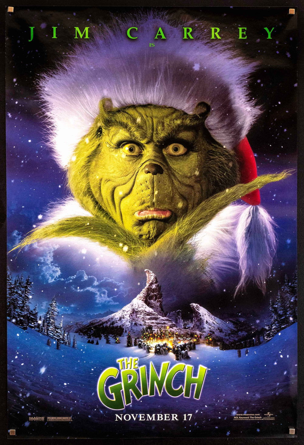 The Grinch Original Vintage Movie Poster