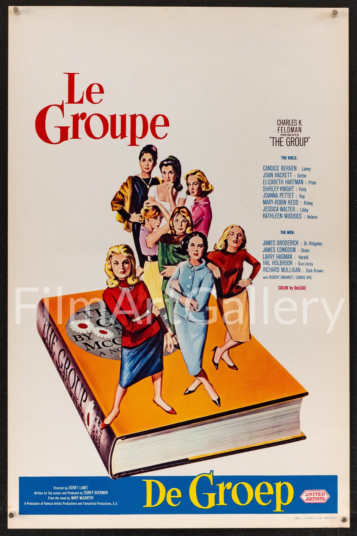 The Group Original Vintage Movie Poster