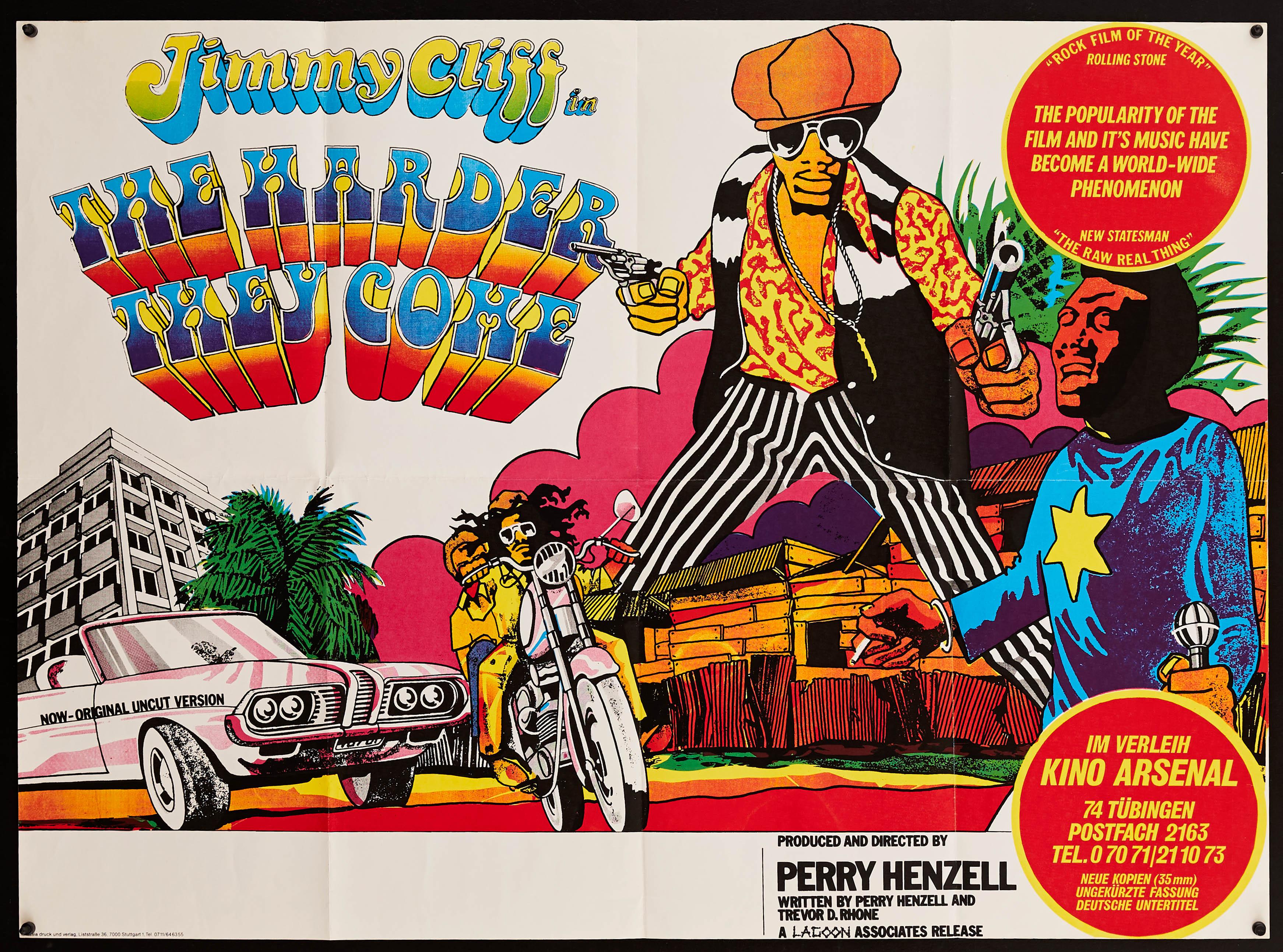 The Harder They Come Movie Poster 1980 27x37 - Film Art Gallery