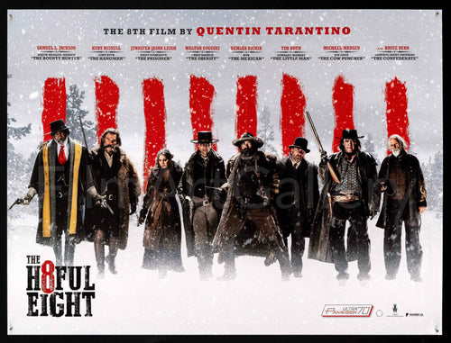 The Hateful Eight Original Vintage Movie Poster