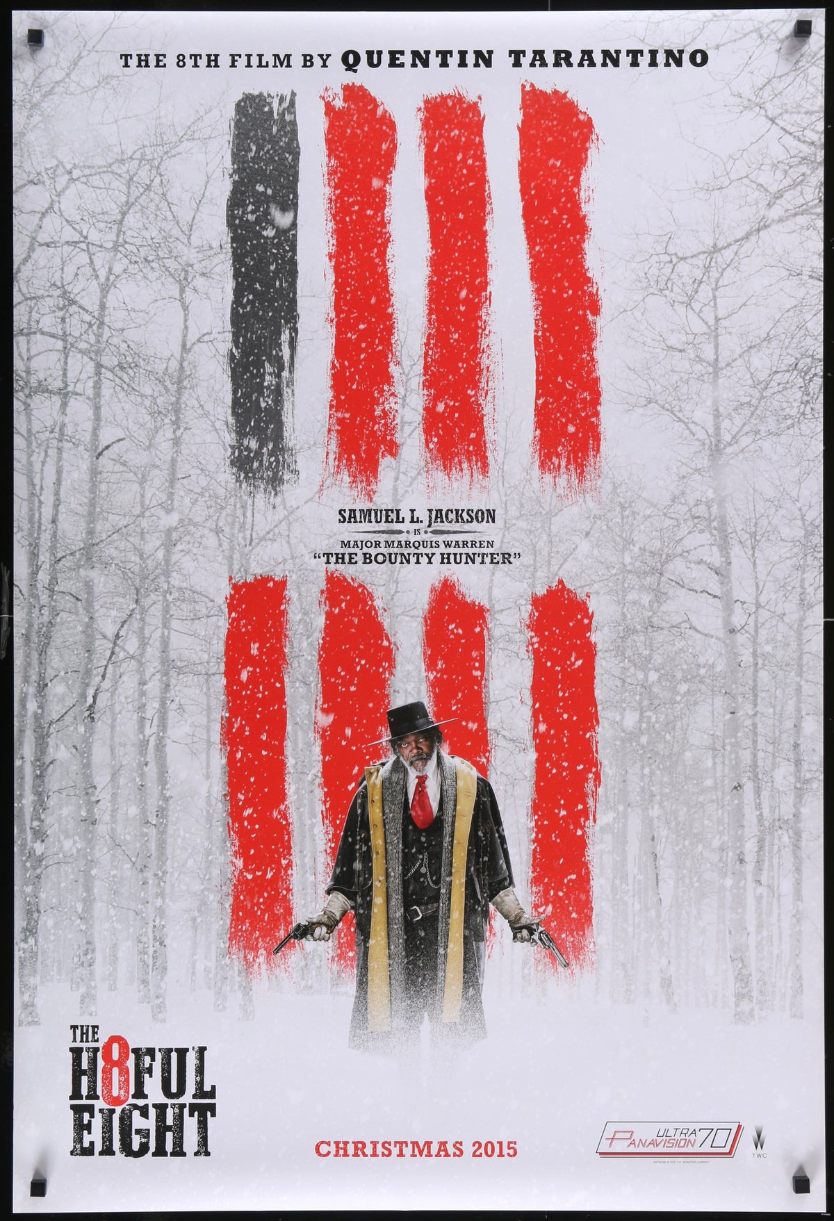 The Hateful Eight Original Vintage Movie Poster