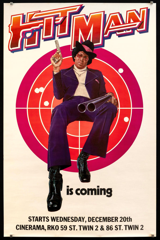 The Hit Man Original Vintage Movie Poster