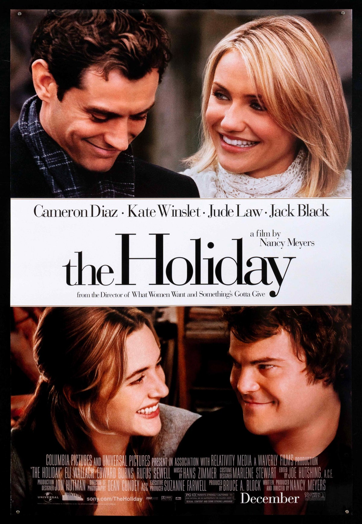 The Holiday Original Vintage Movie Poster