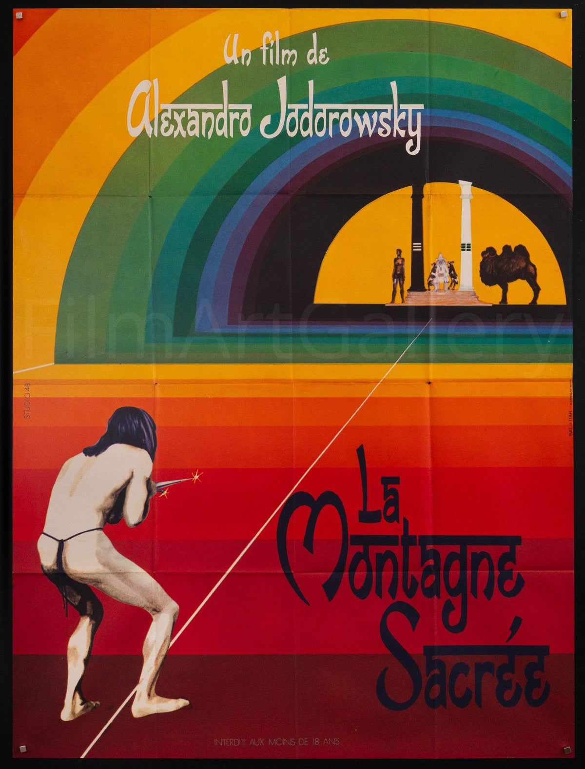 The Holy Mountain Original Vintage Movie Poster