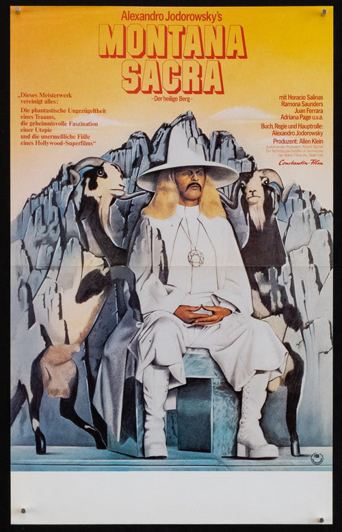 The Holy Mountain Original Vintage Movie Poster