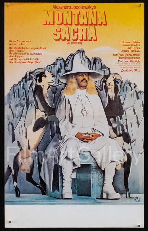 The Holy Mountain Original Vintage Movie Poster