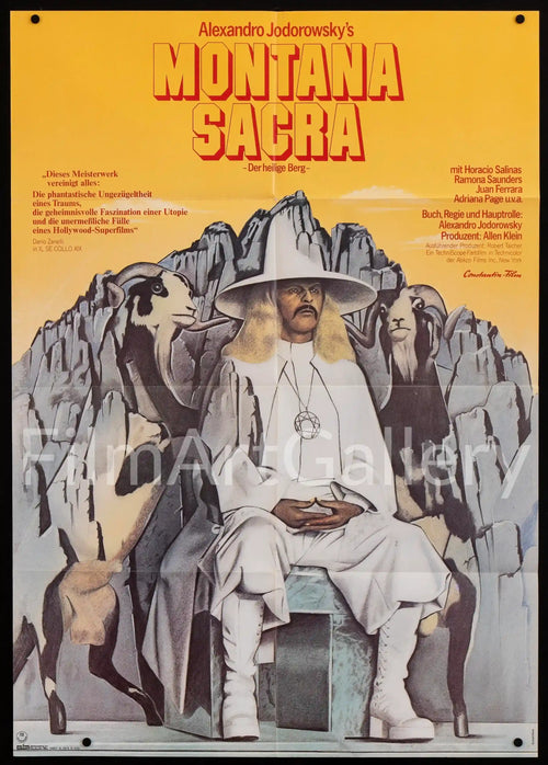 The Holy Mountain Original Vintage Movie Poster