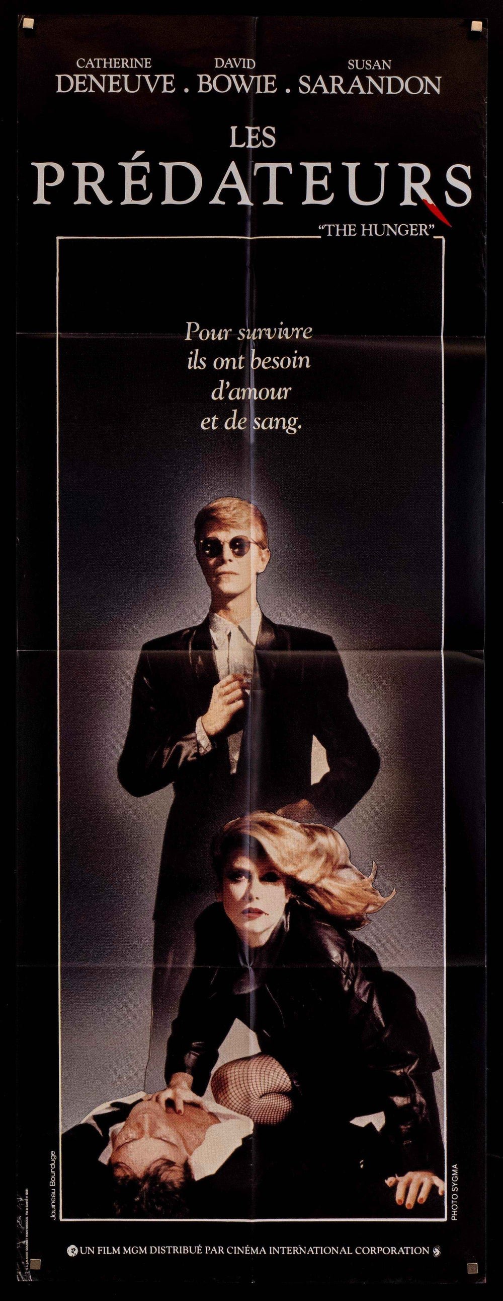 The Hunger Original Vintage Movie Poster