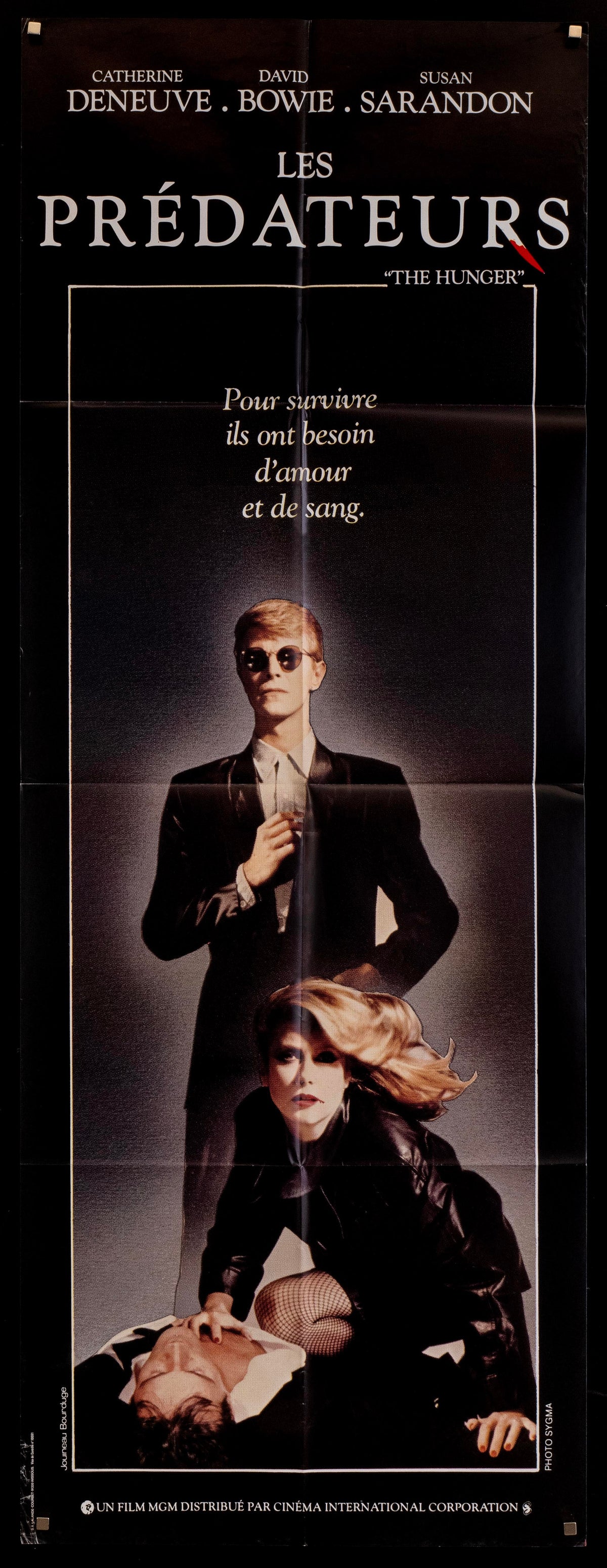 The Hunger Original Vintage Movie Poster
