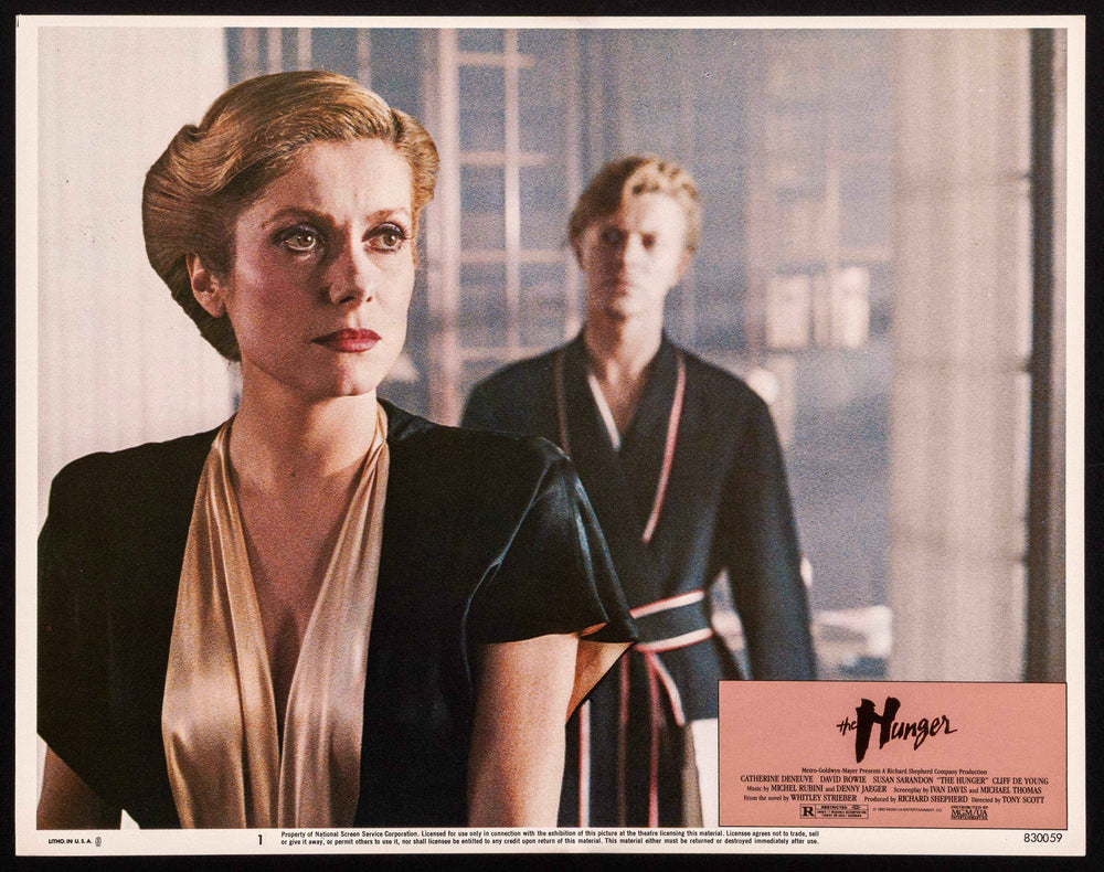 The Hunger Original Vintage Movie Poster