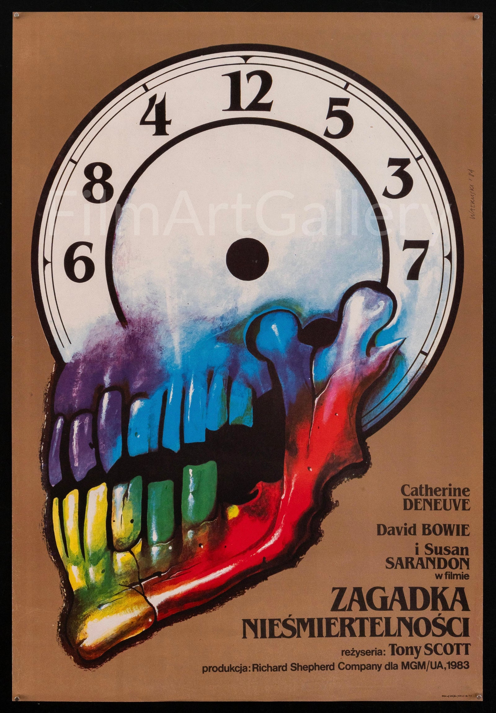 The Hunger Original Vintage Movie Poster