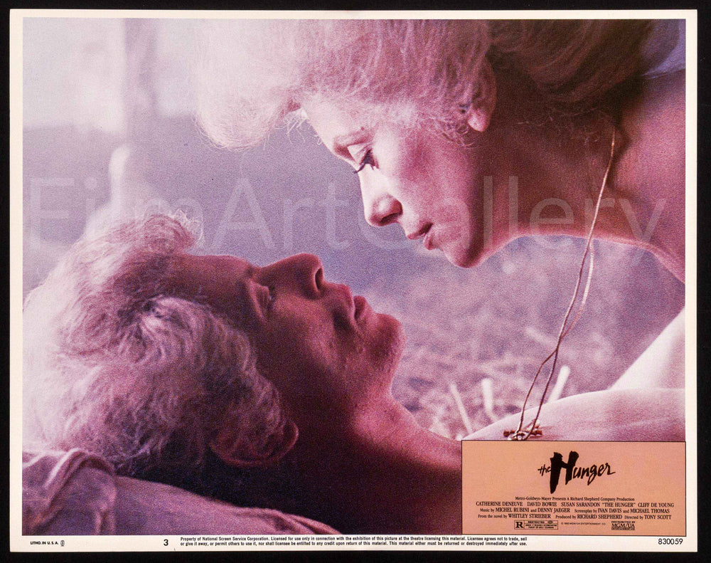The Hunger Original Vintage Movie Poster