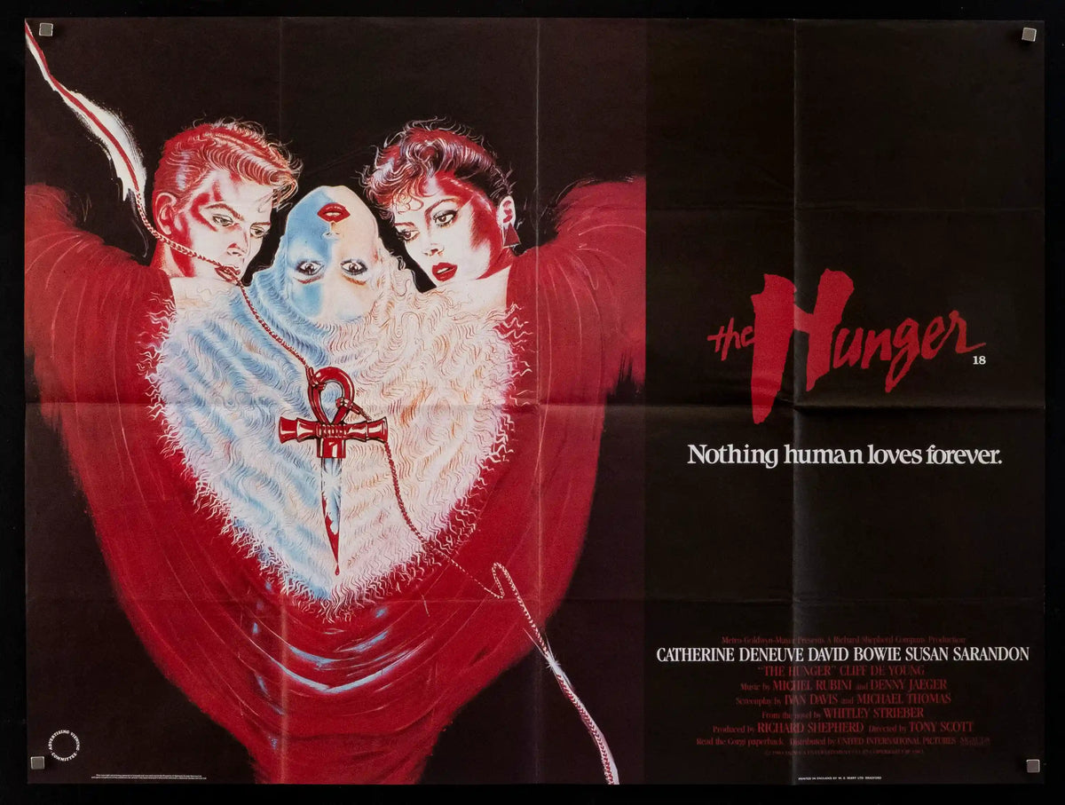 The Hunger Original Vintage Movie Poster