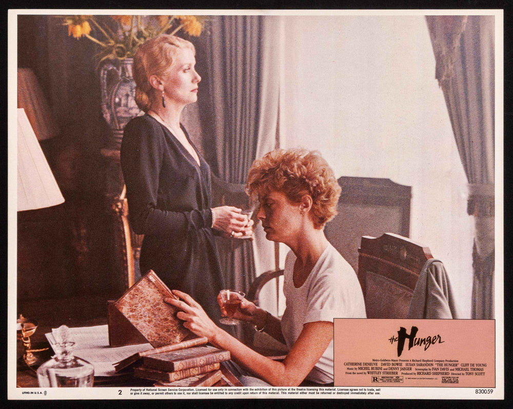 The Hunger Original Vintage Movie Poster
