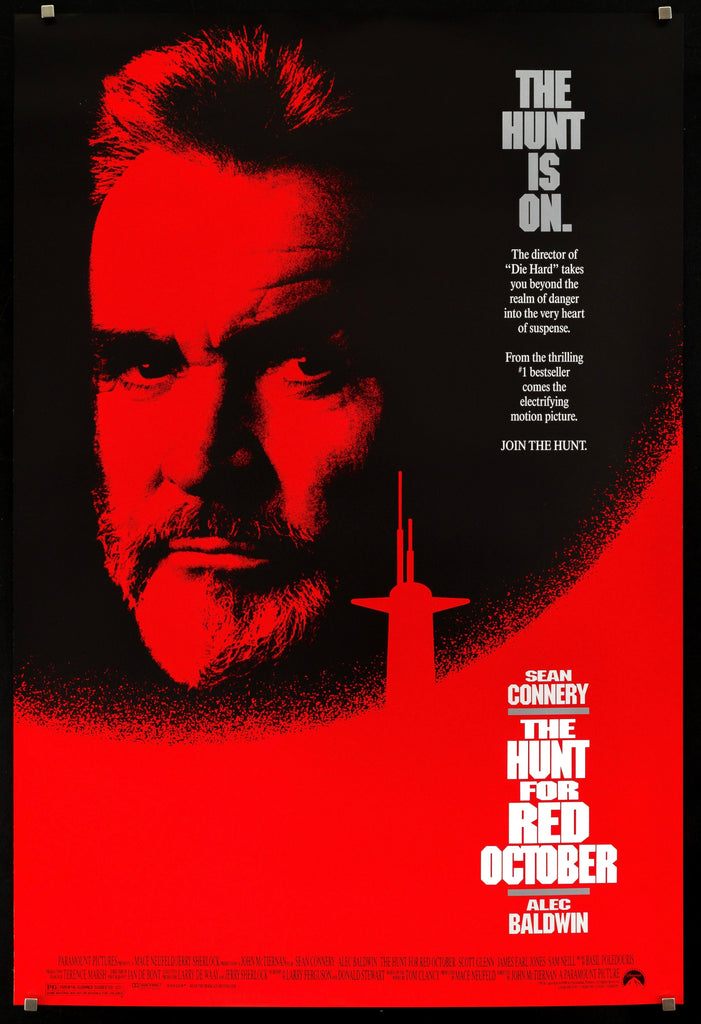 The Hunt for Red October Original Vintage Movie Poster