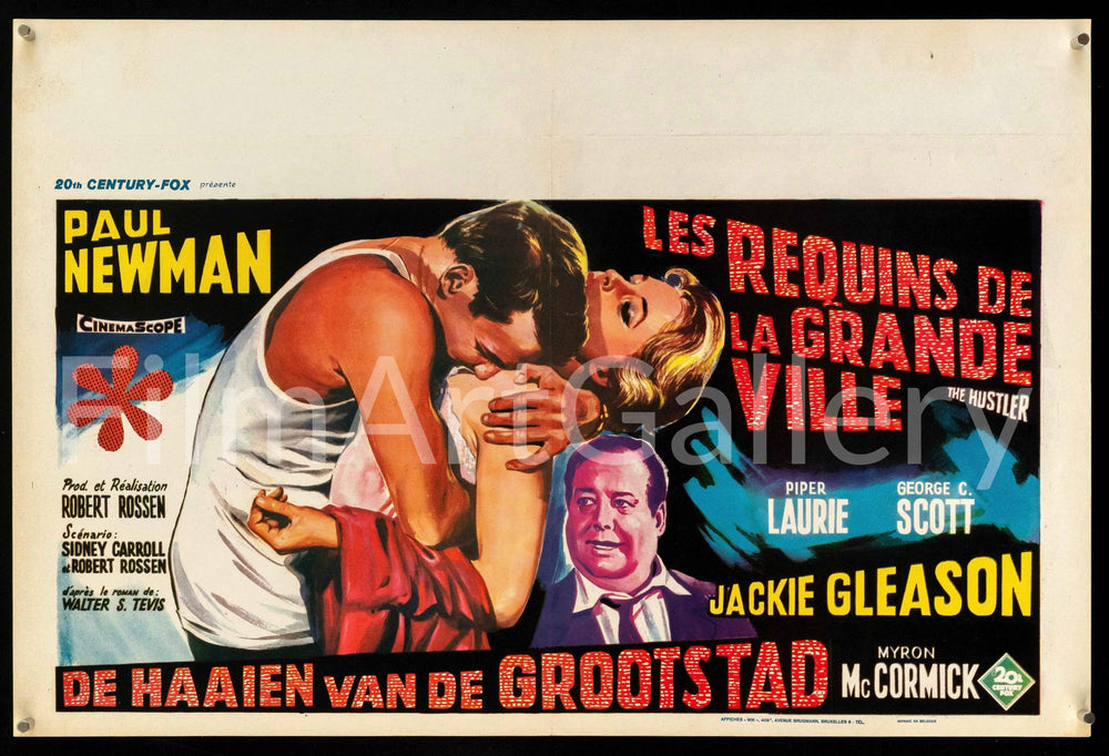 The Hustler Original Vintage Movie Poster