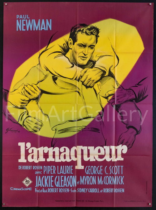 The Hustler Original Vintage Movie Poster
