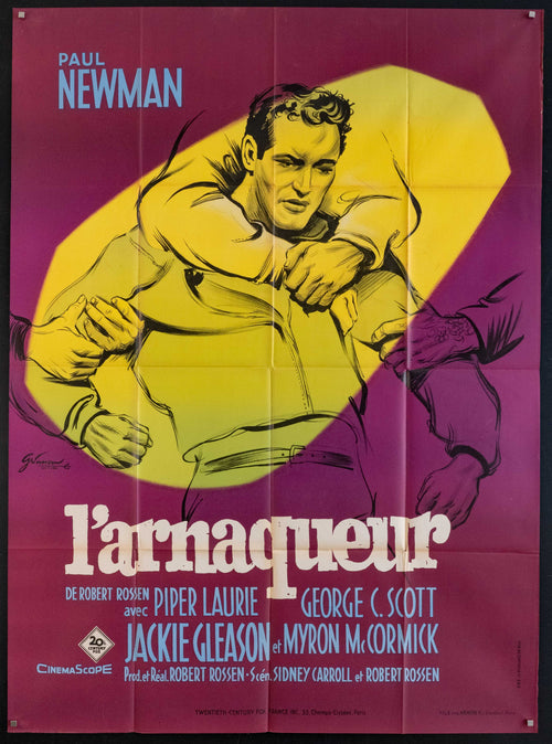 The Hustler Original Vintage Movie Poster