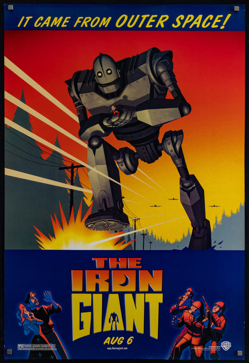 The Iron Giant Original Vintage Movie Poster
