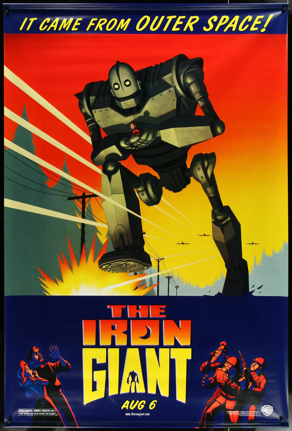 The Iron Giant Original Vintage Movie Poster