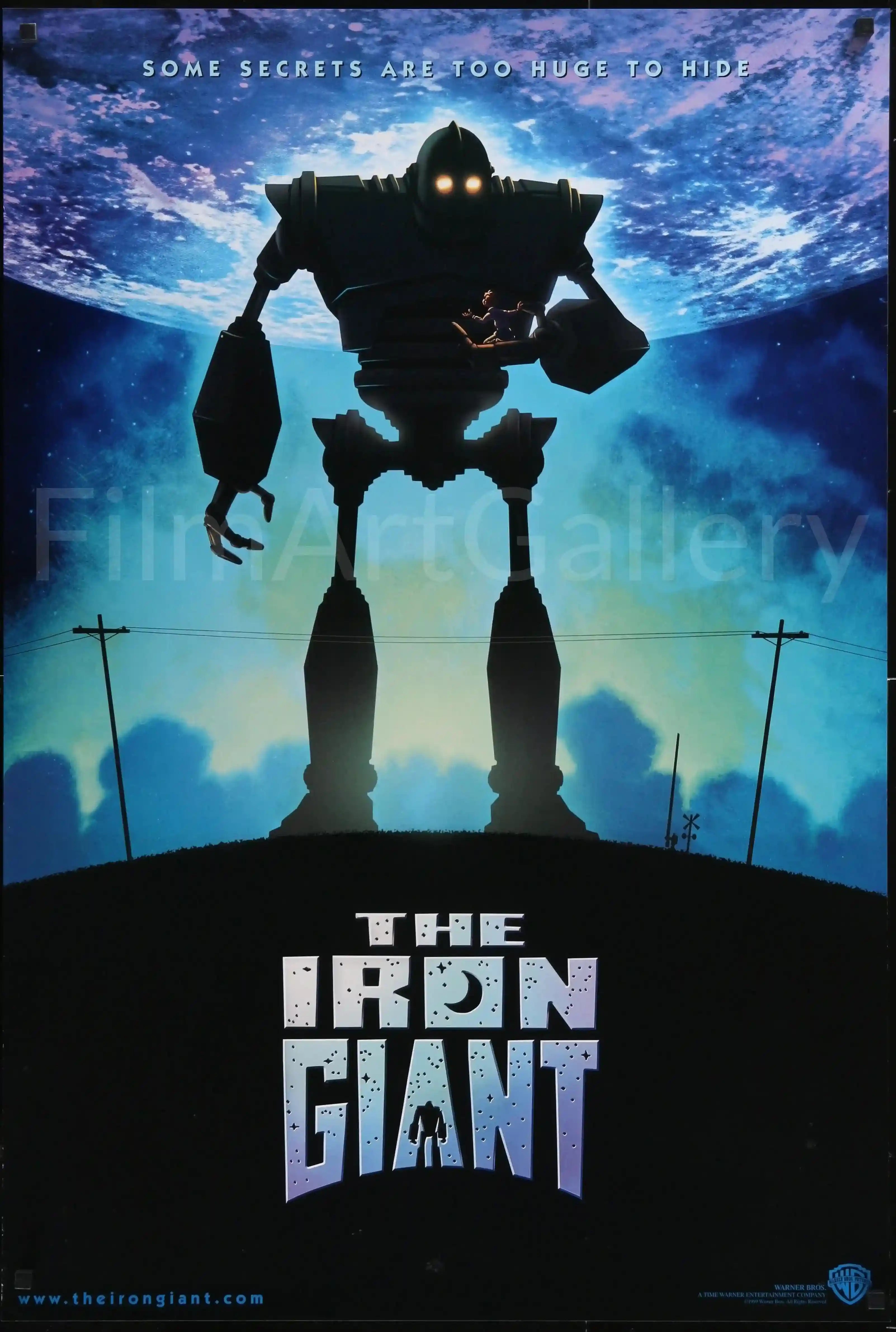The Iron Giant Movie Poster 1999 1 Sheet 27x41 The Iron Giant Movie Poster 1999 1 Sheet 27x41