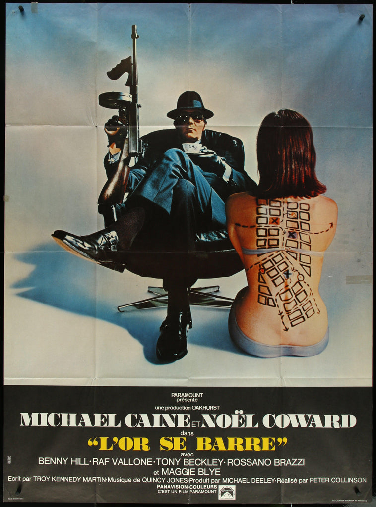 The Italian Job Original Vintage Movie Poster