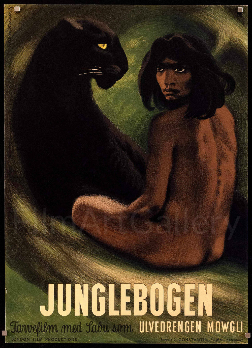 The Jungle Book Original Vintage Movie Poster