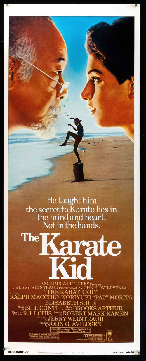 The Karate Kid Original Vintage Movie Poster