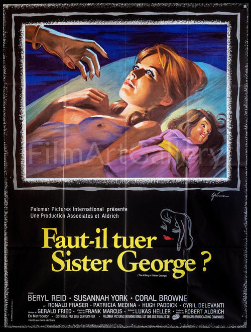 The Killing of Sister George Original Vintage Movie Poster
