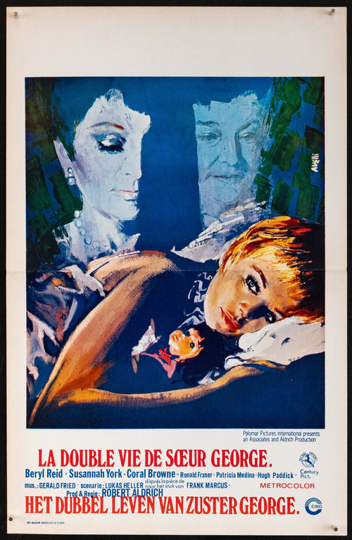 The Killing of Sister George Original Vintage Movie Poster