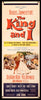 The King and I Insert (14x36) Original Vintage Movie Poster
