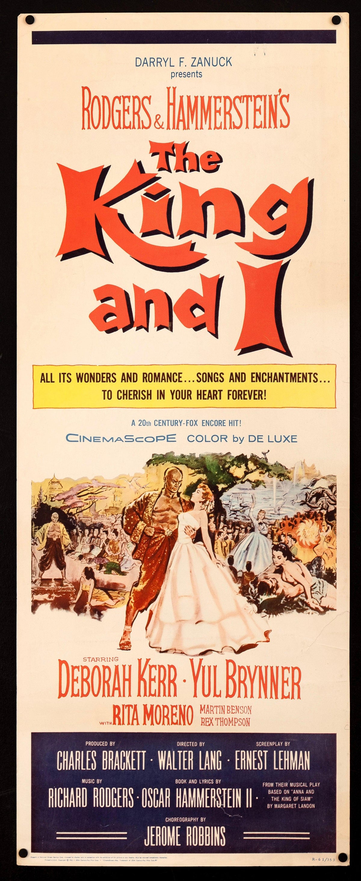 The King and I Original Vintage Movie Poster