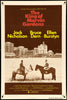 The King of Marvin Gardens 1 Sheet (27x41) Original Vintage Movie Poster