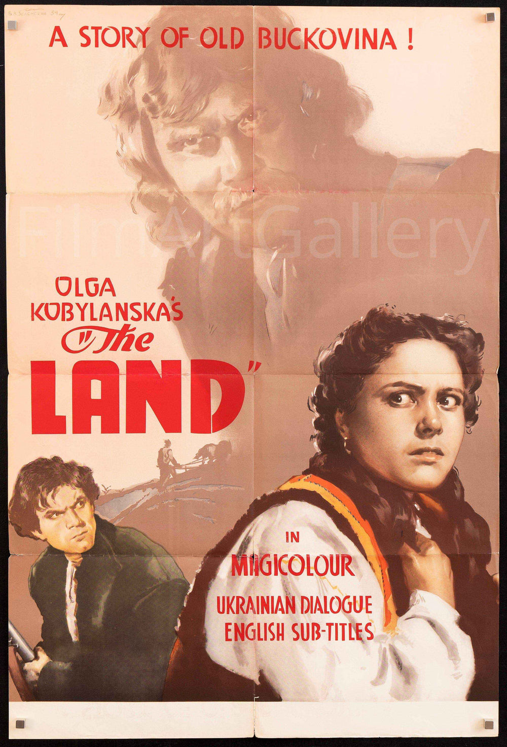 The Land Original Vintage Movie Poster